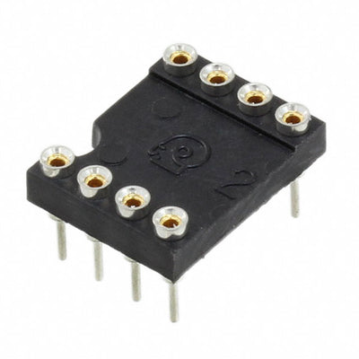 08-4513-10 by Aries Electronics - CONNECTOR IC DIP SOCKET 8POS GOLD