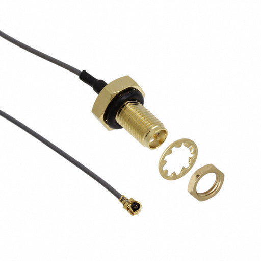 080-0013 by Laird Connectivity Inc. - CABLE ASSY U.FL-RPSMA JK-PL 4.134
