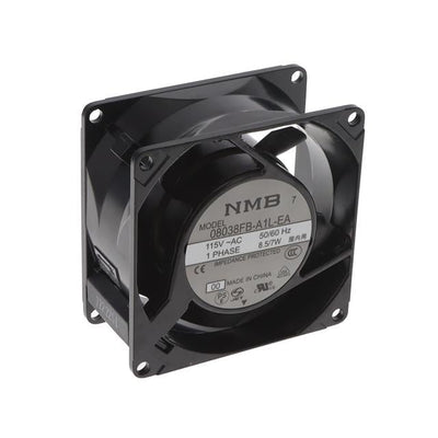 08038FB-A1L-EA-00 by NMB Technologies Corporation - FAN 80MM X 38MM 115VAC TERMINAL