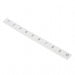 0808749:0001 by Phoenix Contact - ZACK STRIP 10-SECTION WHITE