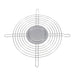 08164 by Qualtek - FAN GUARD 120MM METAL