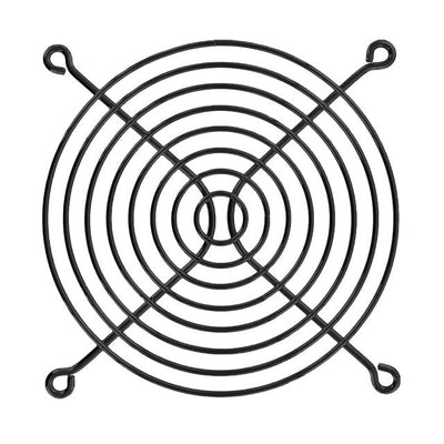 08170-02 by Qualtek - FAN GUARD 120MM METAL BLACK