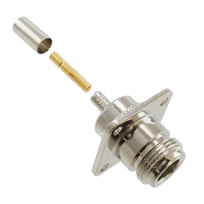 082-5372 by Amphenol RF - CONNECTOR N JACK STR 50 OHM CRIMP