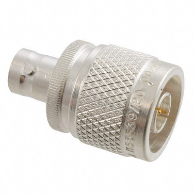 082-5558 by Amphenol RF - CONNECTOR ADAPT BNC JACK TO N PLUG