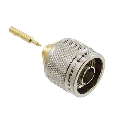 082-6124 by Amphenol RF - CONNECTOR N PLUG STR 50 OHM SOLDER