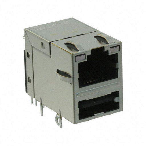 0821-1X1T-43-F by Bel Fuse Inc. - CONNECTOR JACK 1PORT 1000 BASE-T PCB