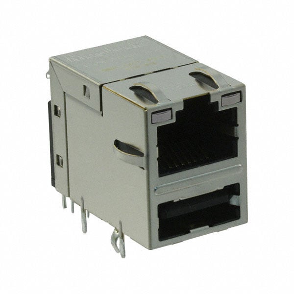 0821-1X1T-43-F by Bel Fuse Inc. - CONNECTOR JACK 1PORT 1000 BASE-T PCB