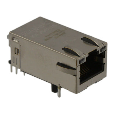0826-1X1T-43-F by Bel Fuse Inc. - CONNECTOR JACK 1PORT 1000 BASE-T PCB