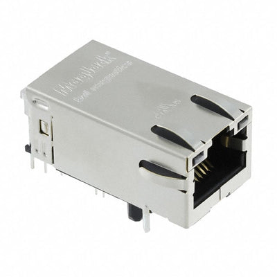 0826-1X1T-GJ-F by Bel Fuse Inc. - CONNECTOR JACK 1PORT 100 BASE-T PCB