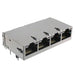 0826-1A4T-23-F by Bel Fuse Inc. - CONNECTOR JACK 4PORT 1000 BASE-T PCB