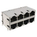 0833-2X4R-54-F by Bel Fuse Inc. - CONNECTOR JACK 8PORT 1000 BASE-T PCB