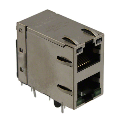 0845-2G1T-H5 by Bel Fuse Inc. - CONNECTOR JACK 2PORT 100 BASE-T PCB