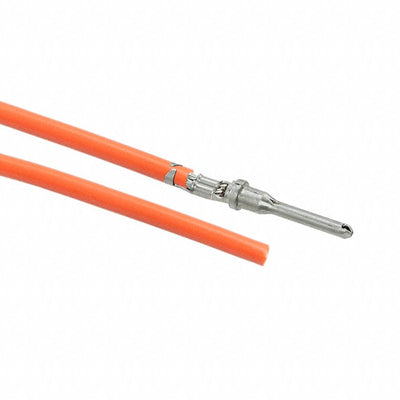 0845240004-12-A7 by Molex - 12"" PRE-CRIMP A1858/19 ORANGE