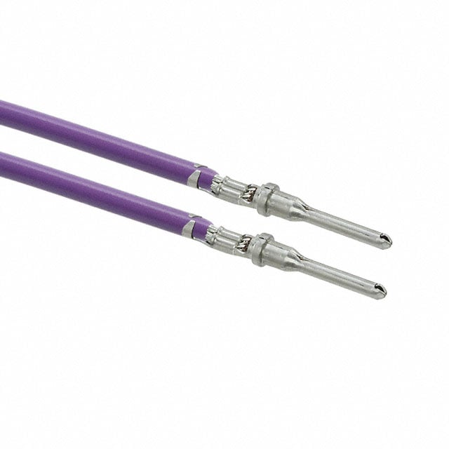 0845240004-11-V9-D by Molex - 11"" PRE-CRIMP A1857/19 VIOLET