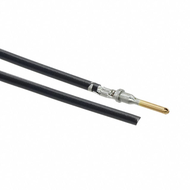 0845240014-04-B7 by Molex - 4"" PRE-CRIMP A1858/19 BLACK