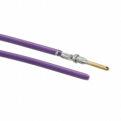 0845240014-12-V9 by Molex - 12"" PRE-CRIMP A1857/19 VIOLET