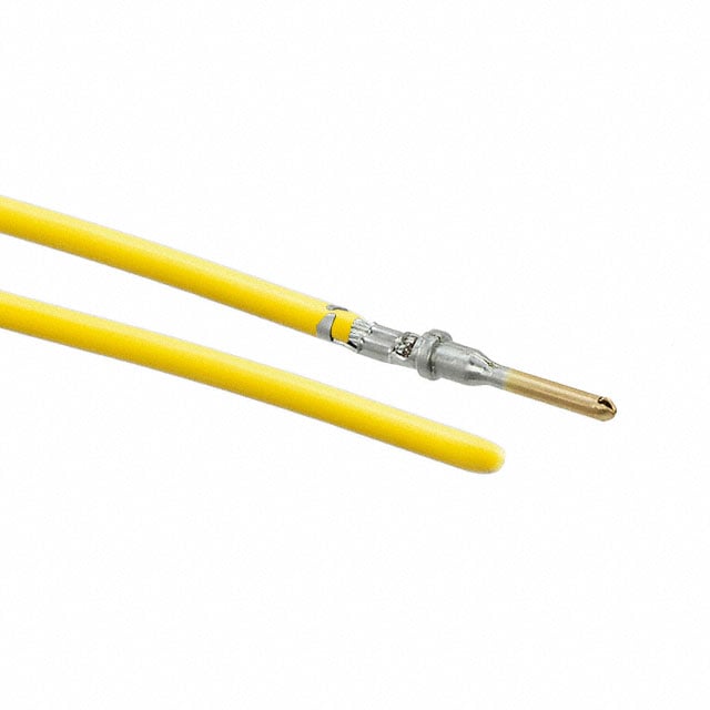 0845240014-04-Y7 by Molex - 4"" PRE-CRIMP A1858/19 YELLOW