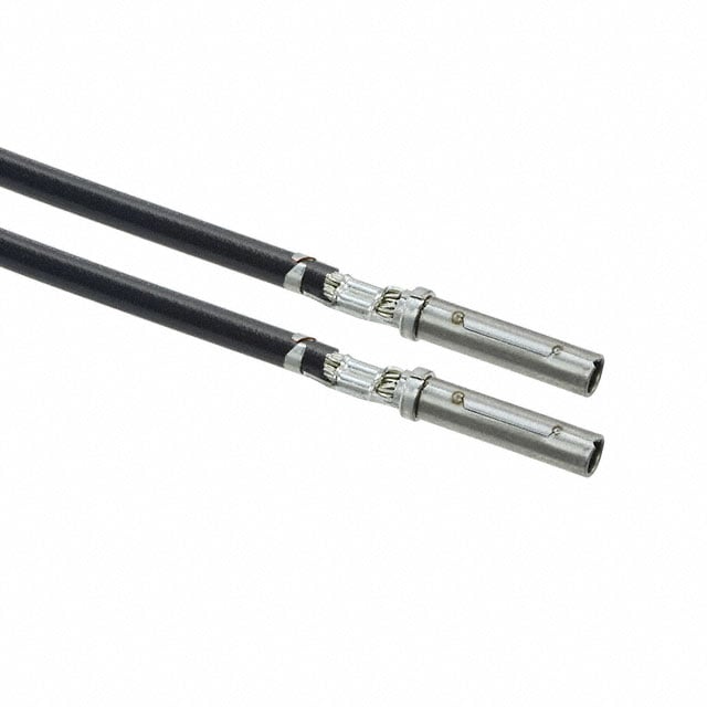 0845250009-04-B9-D by Molex - 4"" PRE-CRIMP A1857/19 BLACK