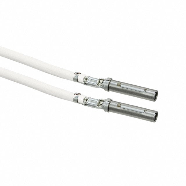 0845250009-06-W7-D by Molex - 6"" PRE-CRIMP A1858/19 WHITE
