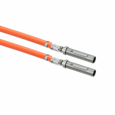 0845250032-10-A9-D by Molex - 10"" PRE-CRIMP A1857/19 ORANGE