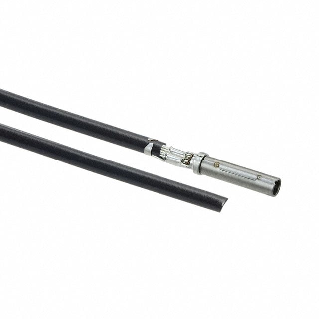 0845250032-08-B9 by Molex - 8"" PRE-CRIMP A1857/19 BLACK