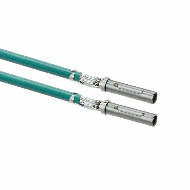 0845250032-02-G9-D by Molex - 2"" PRE-CRIMP A1857/19 GREEN