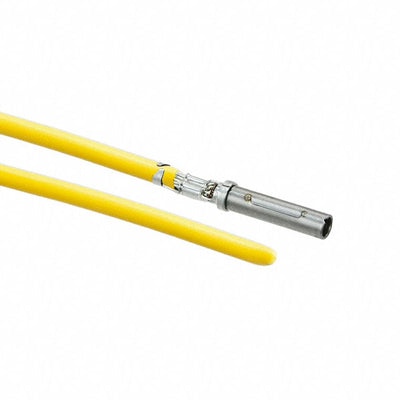 0845250032-08-Y9 by Molex - 8"" PRE-CRIMP A1857/19 YELLOW