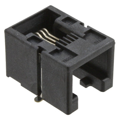 855025006 by Molex - CONNECTOR MOD JACK 6P4C R/A UNSHLD