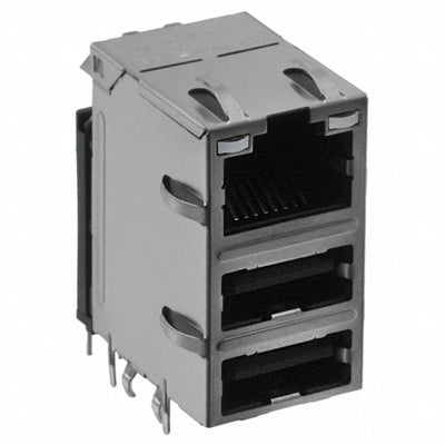 0862-1J1T-43-F by Bel Fuse Inc. - CONNECTOR JACK 1PORT 1000 BASE-T PCB