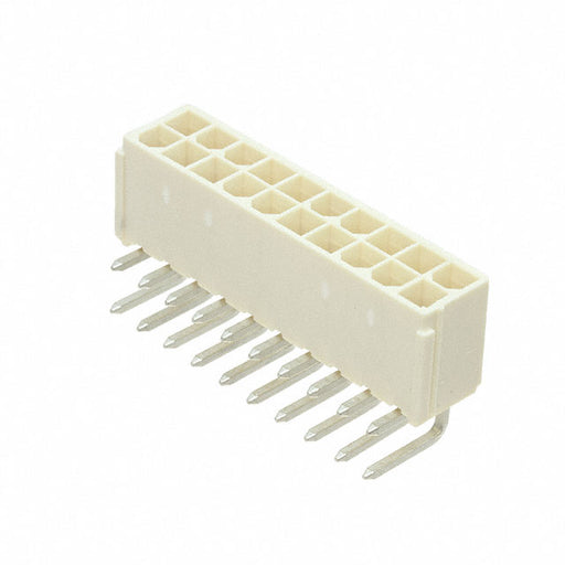 0874272002 by Molex - CONNECTOR HEADER R/A 20POS 4.2MM