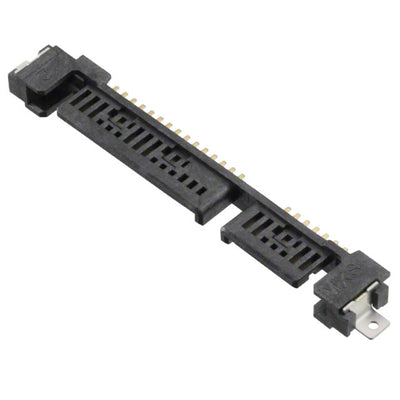 0877030068 by Molex - CONNECTOR SATA PLUG 22POS SLD R/A SMD