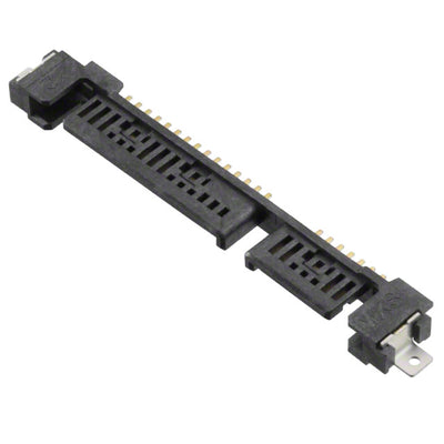 877030001 by Molex - CONNECTOR SATA PLUG 22POS SLD R/A SMD