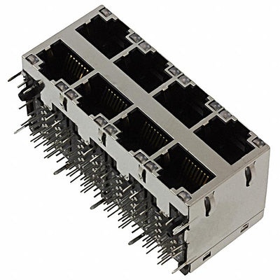 0879-2C4R-54 by Bel Fuse Inc. - CONNECTOR JACK 8PORT 1000 BASE-T PCB