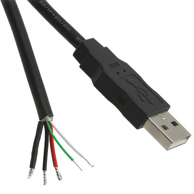 0887283302 by Molex - CABLE USB1.1 A PLUG TO OPEN 4.30