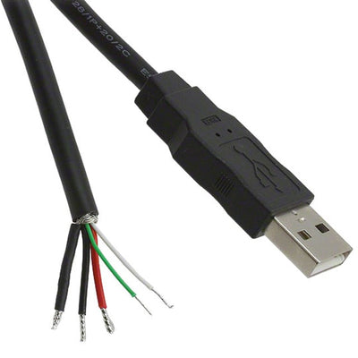 0887283402 by Molex - CABLE USB1.1 A PLUG TO OPEN 6.82
