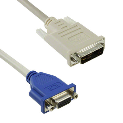 0887419700 by Molex - CONNECTOR CABLE DVI MALE-VGA FMALE