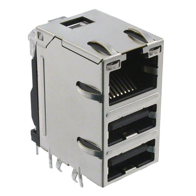 0862-1J1T-46A-F by Bel Fuse Inc. - CONNECTOR JACK 1PORT 1000 BASE-T PCB