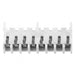0009483085 by Molex - CONNECTOR RECPT 8P 0.156 GOLD EDGE MNT