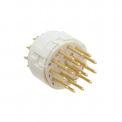 9151172602 by HARTING - CONNECTOR MALE INSERT 17P SOLDER CUP