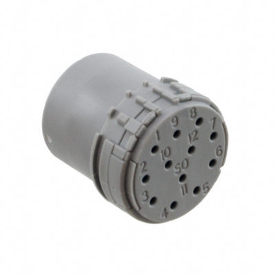 9152122702 by HARTING - CONNECTOR INSERT HSNG FMALE 12POS