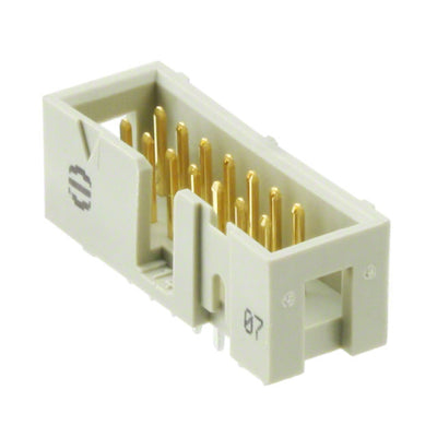 9185146324 by HARTING - CONNECTOR HEADER VERT 14POS 2.54MM