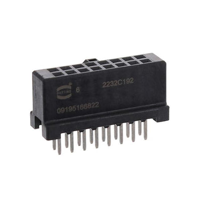 09195166822 by HARTING - SEK/IDC THR/SMC LOW PROFILE STRA