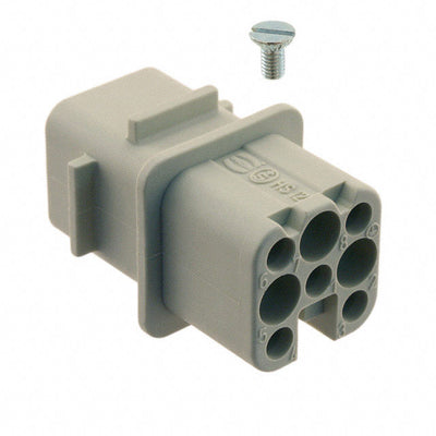 9210073131 by HARTING - INSERT FEMALE 7POS+1GND CRIMP
