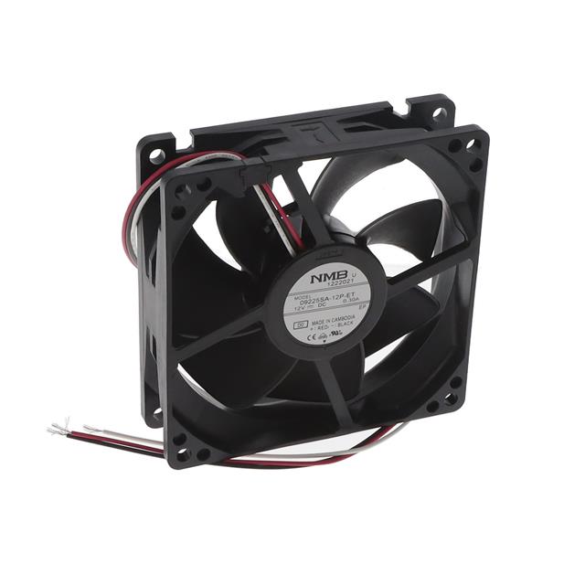 09225SA-12P-ET-D0 by NMB Technologies Corporation - FAN AXIAL 92X25MM 12VDC WIRE