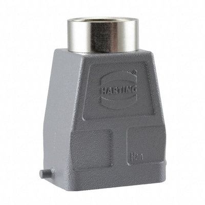 9300060443 by HARTING - CONNECTOR HOOD TOP ENTRY SZ6B PG29