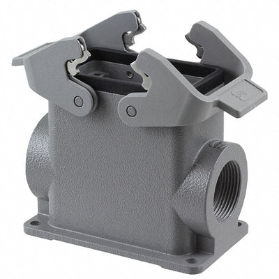 9300100232 by HARTING - CONNECTOR BASE SIDE ENTRY SZ10B PG21