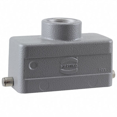 9300161440 by HARTING - CONNECTOR HOOD TOP ENTRY SZ16B PG21