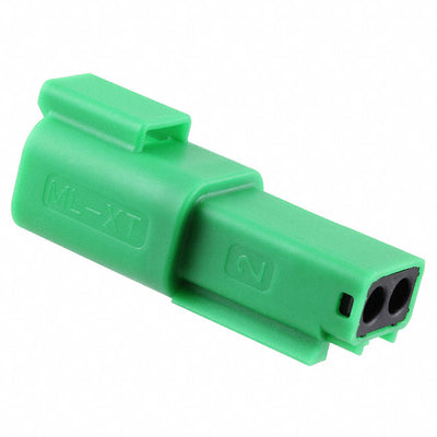 0934441103 by Molex - CONNECTOR RECPT HSG 2POS GREEN