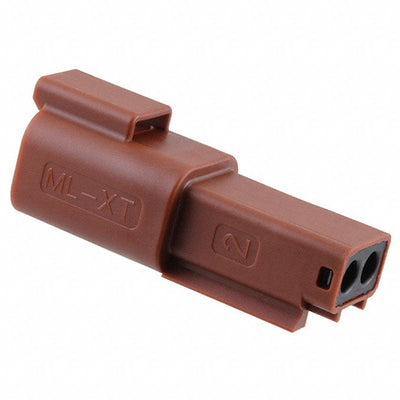 0934441207 by Molex - CONNECTOR RECPT HSG 2POS BROWN
