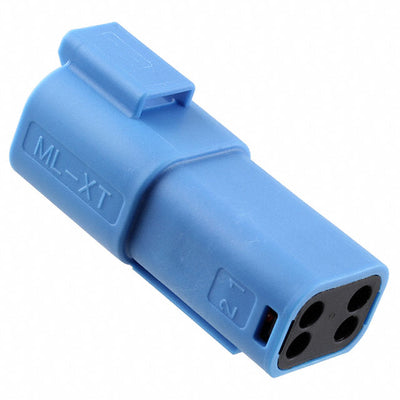 0934443204 by Molex - CONNECTOR RECPT HSG 4POS BLUE